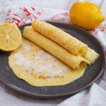 plate of British pancakes