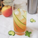 glass of English garden cocktail